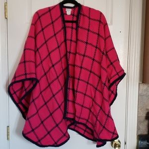 Pink and Navy wrap NWOT